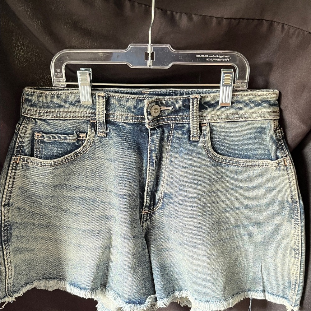 Hollister Light Blue Jean Shorts